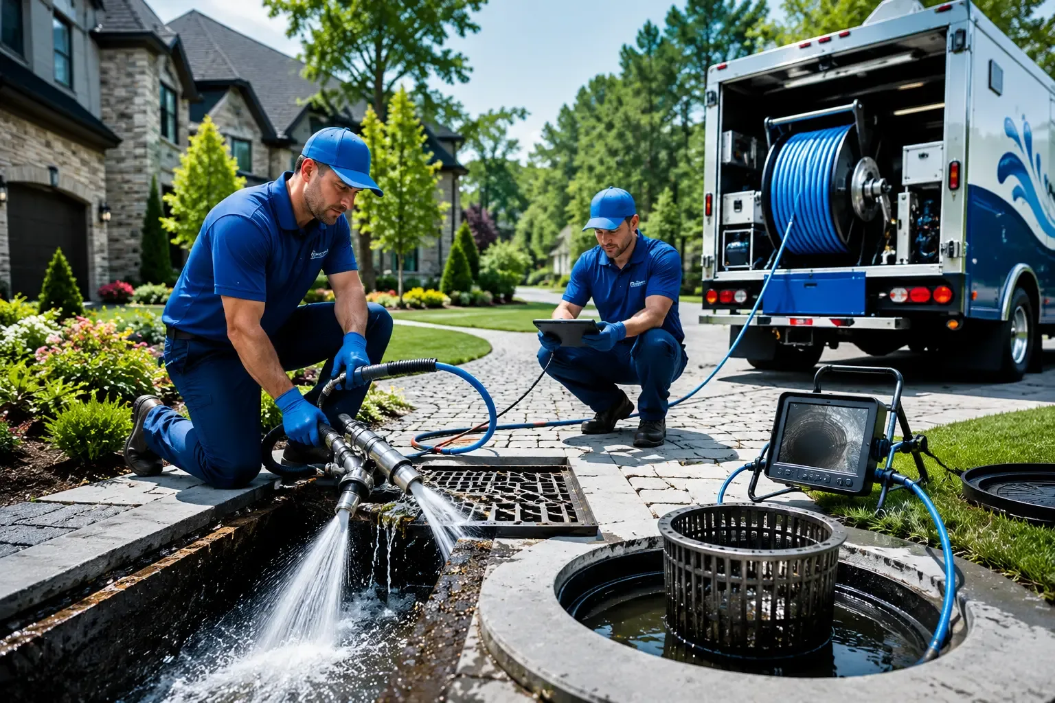 Local outdoor drain cleaning professionals in Burlington, WY